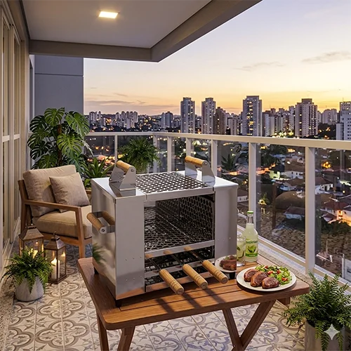 Churrasqueira portátil a carvão para apartamento: As 5 melhores 2026