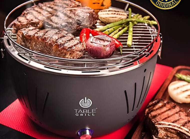 Churrasqueira de mesa a carvão table grill é boa: Review Completo 2026
