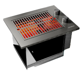 Churrasqueira Grill Elétrica De Embutir Cooktop Itanova