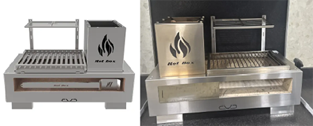 Churrasqueira HotBox Parrilla de Bancada