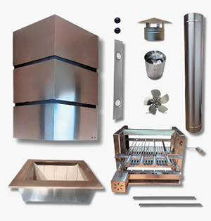 Kit Completo Coifa Box