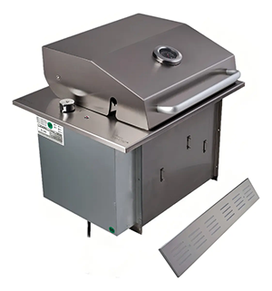 Grill Elétrico Churrasqueira Diamond Tampa Titan + Veneziana Cor Inox