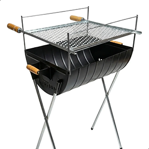 Churrasqueira A Carvão 96cm Com Grelha