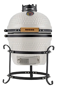 Churrasqueira Kamado Pequeno De Bancada Cor Branco Rasco