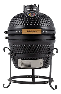 Churrasqueira Kamado Pequeno De Bancada Cor Preto Rasco