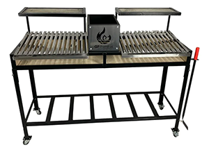 Parrilla Argentina Profissional 150 Cm Grelhas Aço Inox